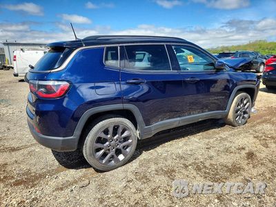 Trzecie zdjęcie samochodu z tyłu: 2020 JEEP COMPASS LIMITED VIN:3C4NJDCB6LT167316 - miniatura