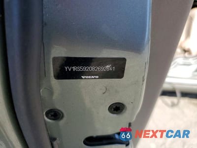Zdjęcie 12 z 12 samochodu: 2008 VOLVO S60 2.5T VIN:YV1RS592082692841 - miniatura