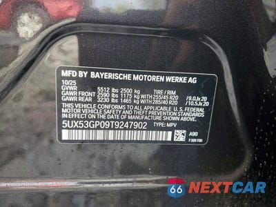 Zdjęcie 13 z 13 samochodu: 2026 BMW X3 30 XDRIVE VIN:5UX53GP09T9247902 - miniatura