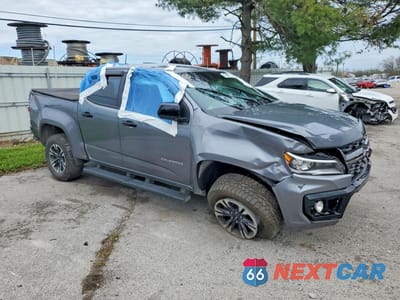 Czwarte zdjęcie samochodu z boku: 2022 CHEVROLET COLORADO Z71 VIN:1GCGTDEN5N1318683 - miniatura