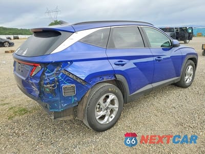 Trzecie zdjęcie samochodu z tyłu: 2022 HYUNDAI TUCSON SEL VIN:5NMJB3AE6NH002465 - miniatura