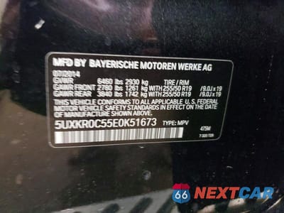 Zdjęcie 13 z 13 samochodu: 2014 BMW X5 XDRIVE35I VIN:5UXKR0C55E0K51673 - miniatura