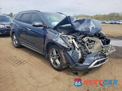 Czwarte zdjęcie samochodu z boku: 2017 HYUNDAI SANTA FE LIMITED ULTIMATE VIN:KM8SRDHF9HU225774 - miniatura
