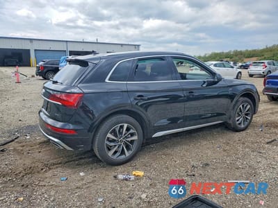 Trzecie zdjęcie samochodu z tyłu: 2023 AUDI Q5 PREMIUM PLUS 45 VIN:WA1EAAFY4P2040905 - miniatura