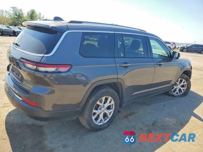 Trzecie zdjęcie samochodu z tyłu: 2021 JEEP GRAND CHEROKEE L LIMITED VIN:1C4RJKBG6M8173748 - miniatura