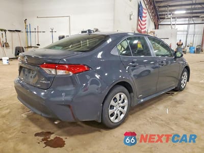Trzecie zdjęcie samochodu z tyłu: 2024 TOYOTA COROLLA HYBRID LE VIN:JTDBDMHE1R3008270 - miniatura