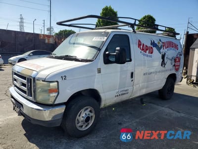 2008 FORD ECONOLINE E350 SUPER DUTY VAN 1FTSE34L08DA22522 - główne zdjęcie licytacji z USA - miniatura