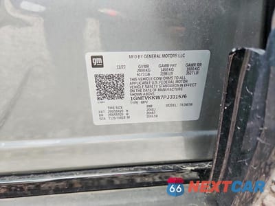 Zdjęcie 13 z 13 samochodu: 2023 CHEVROLET TRAVERSE PREMIER VIN:1GNEVKKW7PJ331576 - miniatura