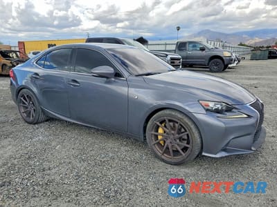 Czwarte zdjęcie samochodu z boku: 2014 LEXUS IS 350 VIN:JTHBE1D22E5011652 - miniatura