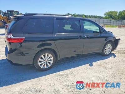 Trzecie zdjęcie samochodu z tyłu: 2015 TOYOTA SIENNA XLE 7-PASSENGER VIN:5TDDK3DC7FS104864 - miniatura
