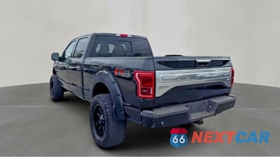 Trzecie zdjęcie samochodu z tyłu: 2015 FORD F150 SUPERCREW VIN:1FTFW1EG1FFA47676 - miniatura