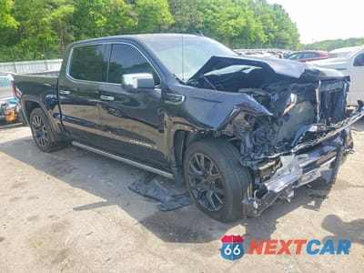 Czwarte zdjęcie samochodu z boku: 2022 GMC SIERRA K1500 DENALI VIN:1GTUUGED6NZ628030 - miniatura