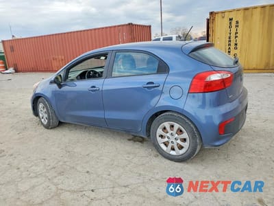 Drugie zdjęcie samochodu z przodu: 2016 KIA RIO 5-DOOR LX VIN:KNADM5A32G6647130 - miniatura