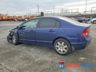 Drugie zdjęcie samochodu z przodu: 2007 HONDA CIVIC LX VIN:1HGFA16547L073589 - miniatura