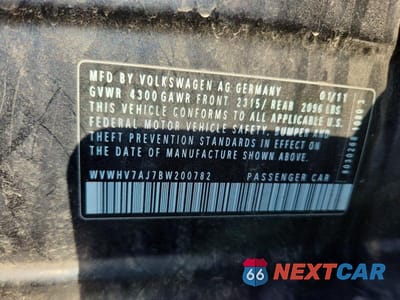 Zdjęcie 12 z 12 samochodu: 2011 VOLKSWAGEN GTI VIN:WVWHV7AJ7BW200782 - miniatura