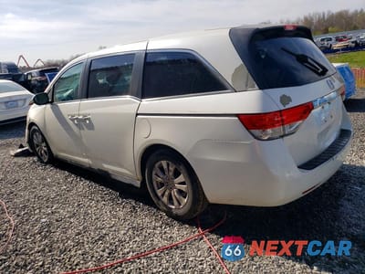 Drugie zdjęcie samochodu z przodu: 2014 HONDA ODYSSEY EX VIN:5FNRL5H4XEB074800 - miniatura