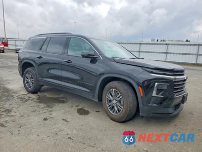 Czwarte zdjęcie samochodu z boku: 2025 CHEVROLET TRAVERSE LT VIN:1GNEVGRS4SJ265268 - miniatura