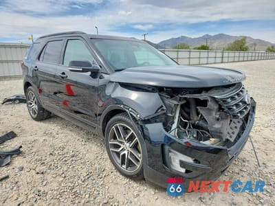 Czwarte zdjęcie samochodu z boku: 2017 FORD EXPLORER SPORT VIN:1FM5K8GTXHGB44927 - miniatura