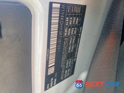 Zdjęcie 12 z 12 samochodu: 2024 MERCEDES-BENZ SPRINTER 2500 VIN:W1Y4KDHY3RT187691 - miniatura