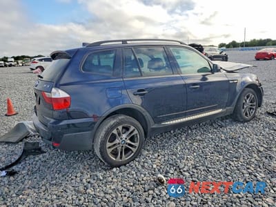 Trzecie zdjęcie samochodu z tyłu: 2008 BMW X3 3.0SI VIN:WBXPC93448WJ04740 - miniatura