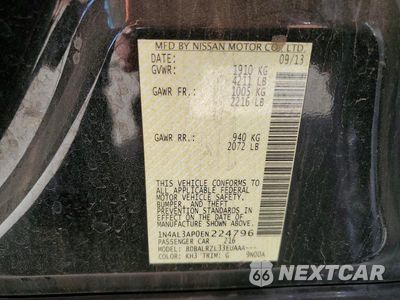Zdjęcie 12 z 12 samochodu: 2014 NISSAN ALTIMA 2.5 S VIN:1N4AL3AP0EN224796 - miniatura