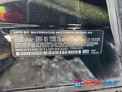 Zdjęcie 14 z 14 samochodu: 2020 BMW X2 SDRIVE28I VIN:WBXYH9C01L5P35320 - miniatura
