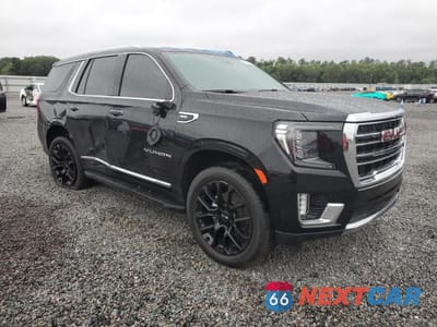 Czwarte zdjęcie samochodu z boku: 2022 GMC YUKON SLT VIN:1GKS2BKD4NR341603 - miniatura