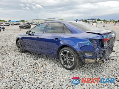 Drugie zdjęcie samochodu z przodu: 2019 AUDI A4 PREMIUM VIN:WAUGMAF47KA107625 - miniatura