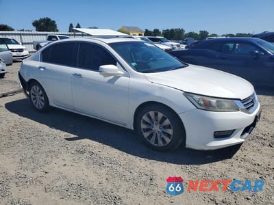 Czwarte zdjęcie samochodu z boku: 2015 HONDA ACCORD EXL VIN:1HGCR2F84FA054420 - miniatura