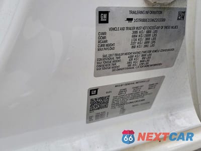Zdjęcie 13 z 13 samochodu: 2021 GMC SIERRA C1500 SLE VIN:1GTR8BED3MZ203389 - miniatura