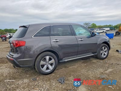 Trzecie zdjęcie samochodu z tyłu: 2012 ACURA MDX TECHNOLOGY VIN:2HNYD2H37CH504864 - miniatura