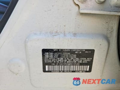 Zdjęcie 12 z 12 samochodu: 2021 SUBARU WRX LIMITED VIN:JF1VA1P66M8818588 - miniatura