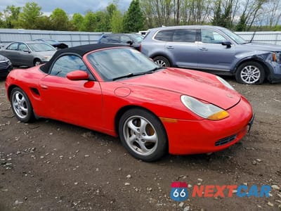 Czwarte zdjęcie samochodu z boku: 1997 PORSCHE BOXSTER VIN:WP0CA2983VS624756 - miniatura