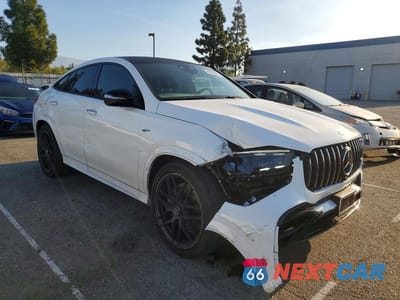 Czwarte zdjęcie samochodu z boku: 2024 MERCEDES-BENZ GLE COUPE AMG 53 4MATIC VIN:4JGFD6BBXRB001301 - miniatura