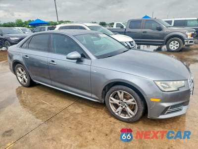 Czwarte zdjęcie samochodu z boku: 2018 AUDI A4 PREMIUM VIN:WAUKMAF43JA085406 - miniatura