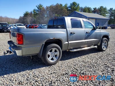 Trzecie zdjęcie samochodu z tyłu: 2007 DODGE DAKOTA QUAD VIN:1D7HW28K87S263425 - miniatura