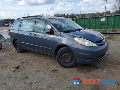 Czwarte zdjęcie samochodu z boku: 2006 TOYOTA SIENNA CE 7 PASSENGER VIN:5TDZA23CX6S564668 - miniatura