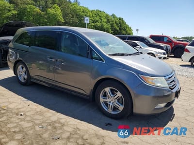 Czwarte zdjęcie samochodu z boku: 2012 HONDA ODYSSEY TOURING VIN:5FNRL5H95CB045522 - miniatura
