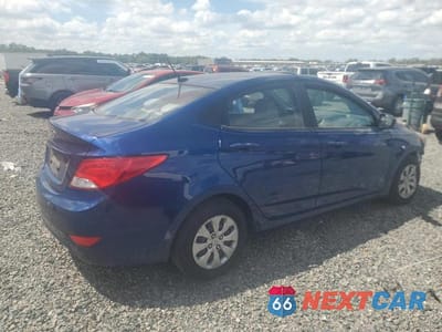 Trzecie zdjęcie samochodu z tyłu: 2015 HYUNDAI ACCENT GLS VIN:KMHCT4AE0FU833350 - miniatura