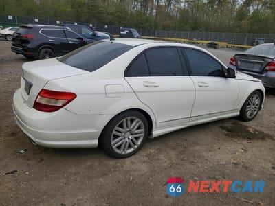 Trzecie zdjęcie samochodu z tyłu: 2009 MERCEDES-BENZ C 300 VIN:WDDGF54X39R054814 - miniatura