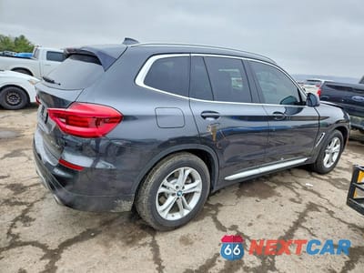 Trzecie zdjęcie samochodu z tyłu: 2019 BMW X3 XDRIVE30I VIN:5UXTR9C54KLP91549 - miniatura