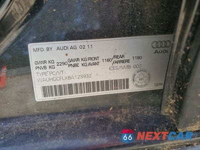 Zdjęcie 13 z 13 samochodu: 2011 AUDI S4 PREMIUM VIN:WAUHGCFLXBA123932 - miniatura