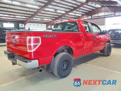 Trzecie zdjęcie samochodu z tyłu: 2013 FORD F150 SUPER CAB VIN:1FTFX1EF6DKF99182 - miniatura