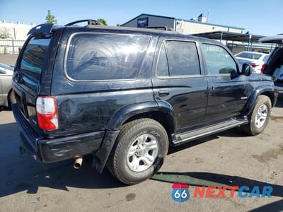 Trzecie zdjęcie samochodu z tyłu: 2002 TOYOTA 4RUNNER SR5 VIN:JT3GN86R920237257 - miniatura