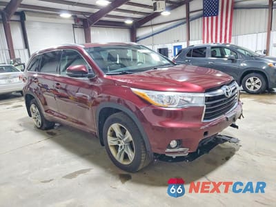 Czwarte zdjęcie samochodu z boku: 2014 TOYOTA HIGHLANDER LIMITED VIN:5TDDKRFH4ES024514 - miniatura