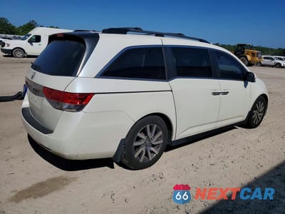 Trzecie zdjęcie samochodu z tyłu: 2016 HONDA ODYSSEY EXL VIN:5FNRL5H64GB113322 - miniatura