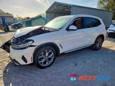 2022 BMW X3 SDRIVE30I 5UX43DP01N9J49752 - główne zdjęcie licytacji z USA - miniatura