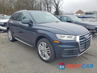 Czwarte zdjęcie samochodu z boku: 2019 AUDI Q5 PREMIUM PLUS VIN:WA1BNAFY1K2048489 - miniatura