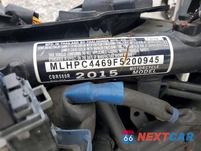 Zdjęcie 19 z 20 samochodu: 2015 HONDA CBR500 R VIN:MLHPC4469F5200945 - miniatura