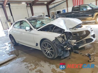 Czwarte zdjęcie samochodu z boku: 2022 GENESIS G70 2.0T VIN:KMTG34TA1NU101955 - miniatura